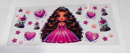 Girl in Ball Gown