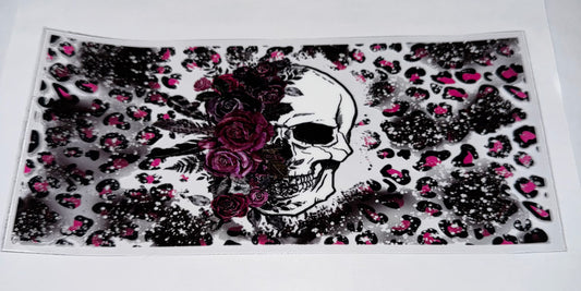 Cheetah Print Skull