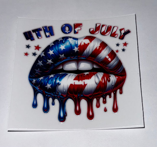 4th of July Lips