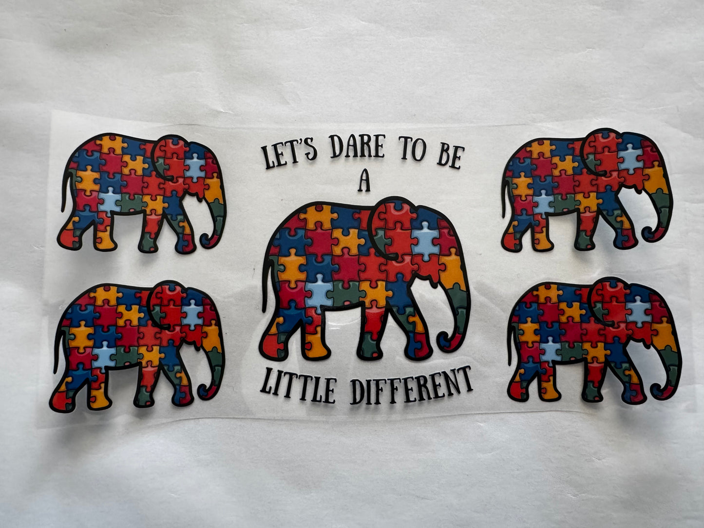 Autism Awareness Elephants