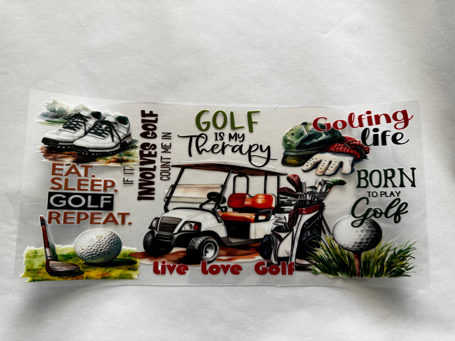Golfing